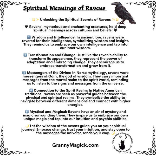 Mystical Raven Hairsticks