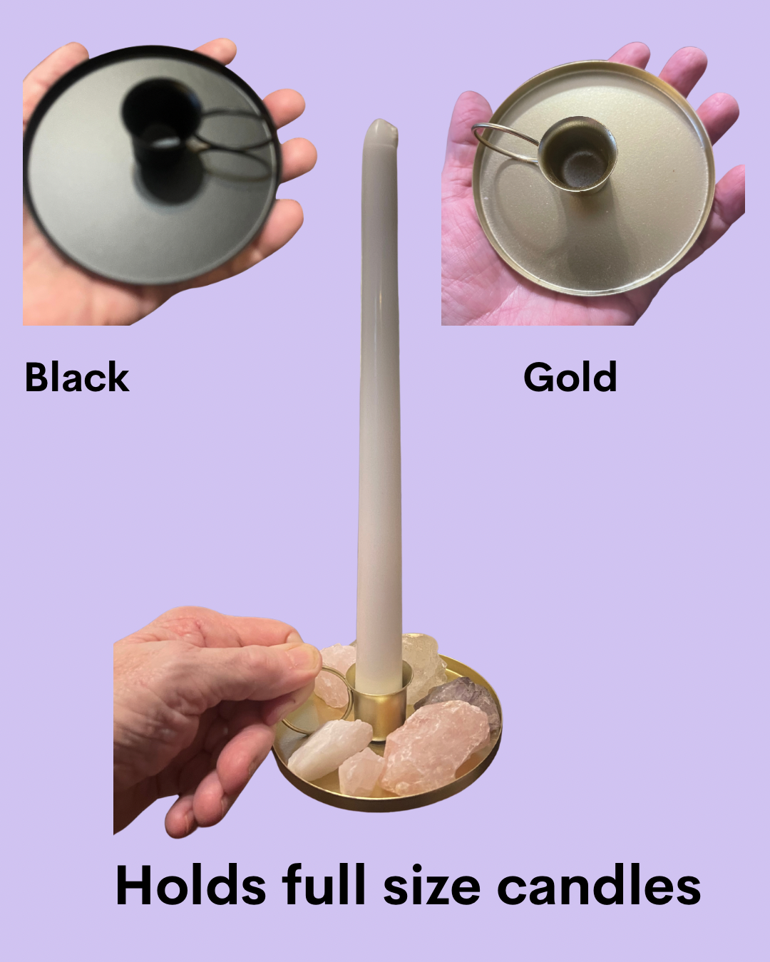 Candleholder: Full Size Tapers