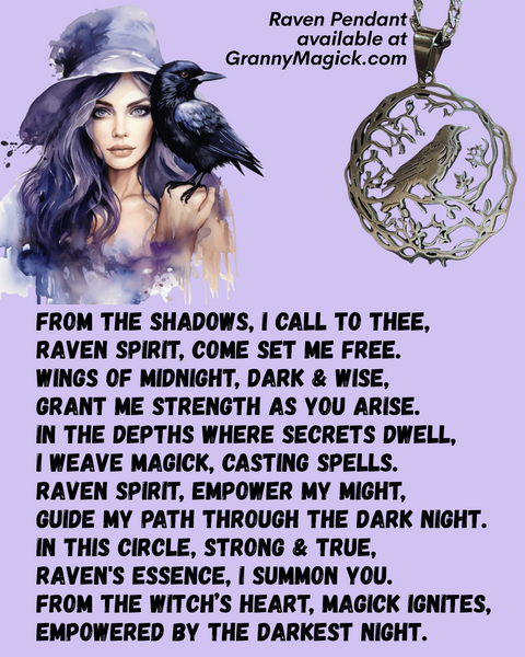 Raven & Branches Pendant