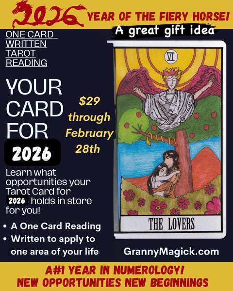 Your Tarot Card For 2026