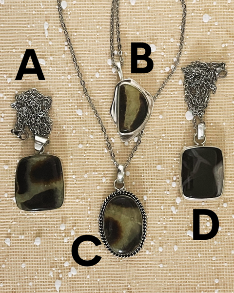 Septarian Pendants