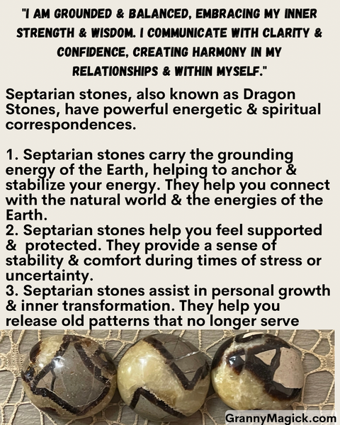Copper Wrapped Septarian Pendants