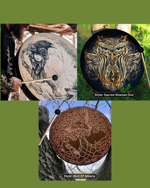 Sacred Drums, Vegan Faux Leather