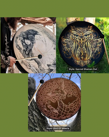Sacred Drums, Vegan Faux Leather