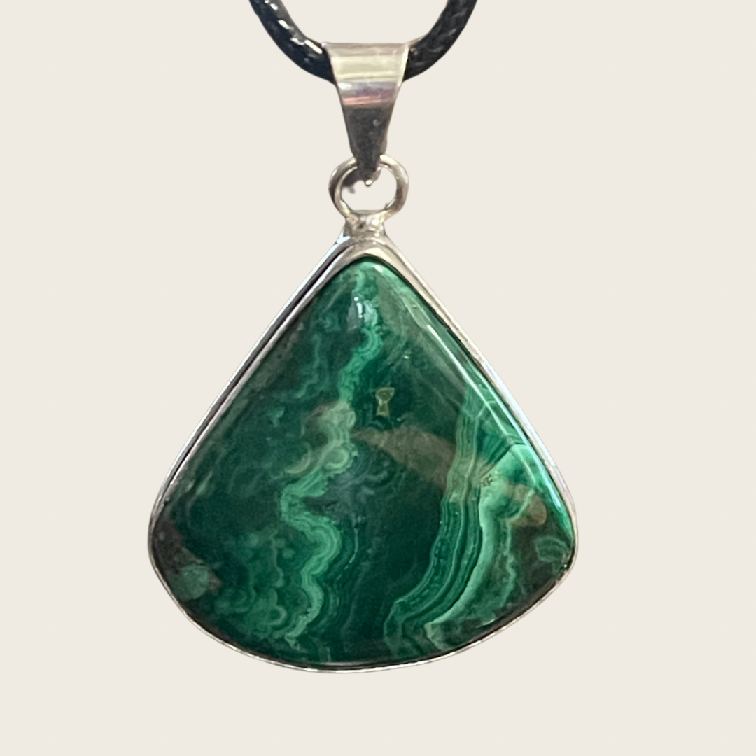 Malachite & Chrysocolla Blend Pendants