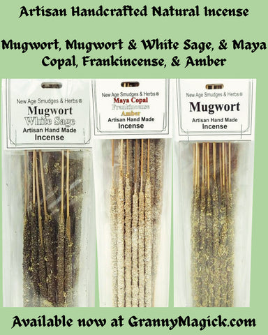 Incense Natural Premium Artisan Herbal & Resin Sticks