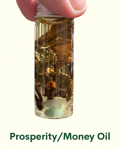 Prosperity/Money Oil, 10ml Roller
Bottle or 15 ml Bottle