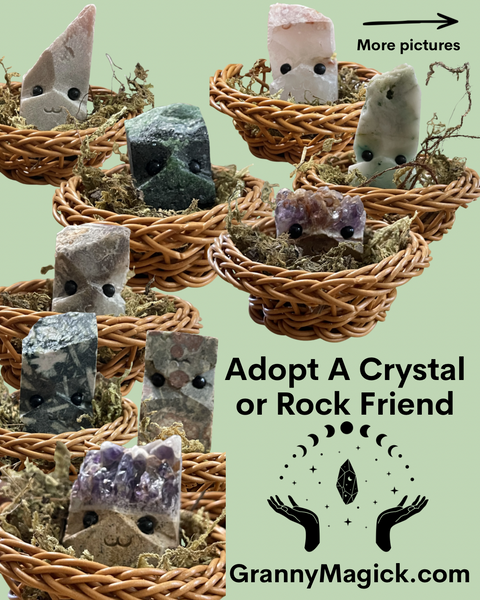 Adopt a Crystal or Rock Friend