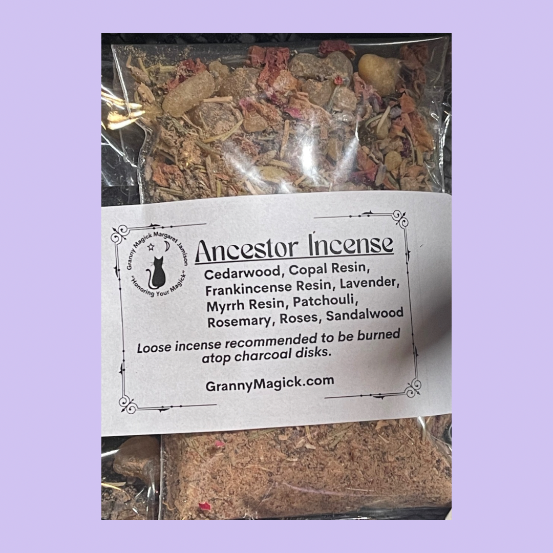 Ancestor Loose Incense – Granny Magick Margaret Jamison
