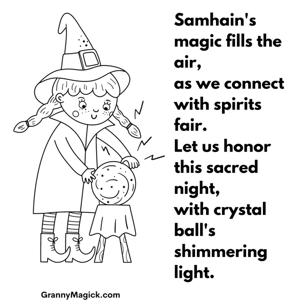 Samhain Coloring Sheets