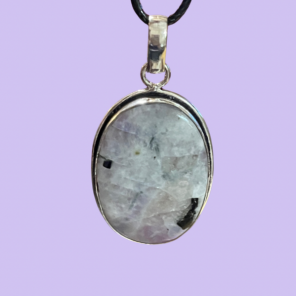 Rainbow Moonstone Pendant