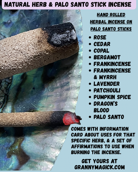 Herb & Palo Santo Stick Incense