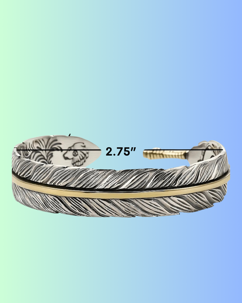 Feather Cuff Bracelet