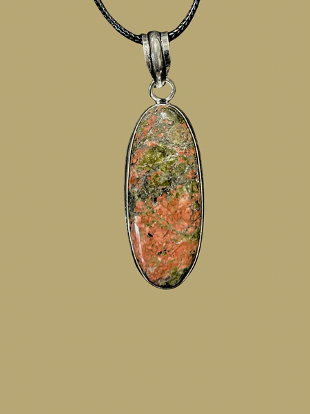 Unakite Pendants Asst.