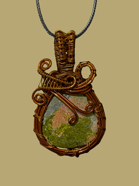 Unakite Pendants Asst.