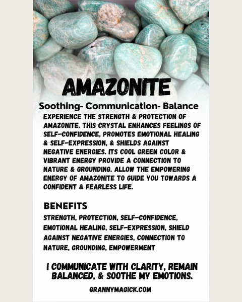 Amazonite One Ounce