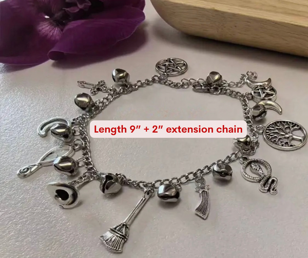 Witch’s Charm Anklet Bracelet