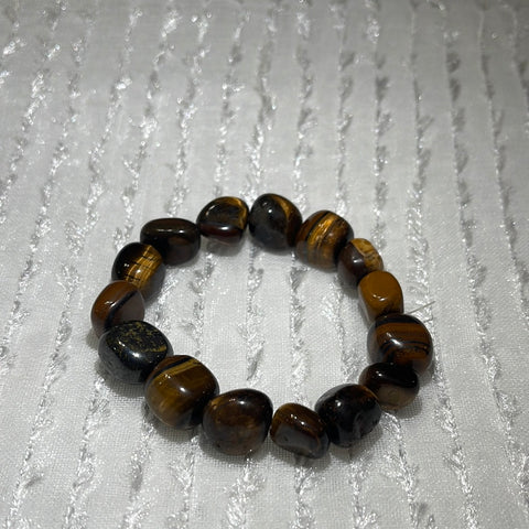 Tigers Eye Nugget Bracelet