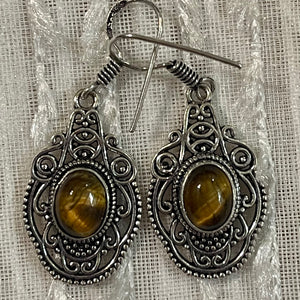 Tiger’s Eye Earrings H-K