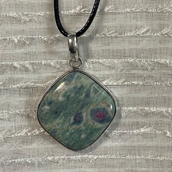 Ruby in Fuschite Pendants #401