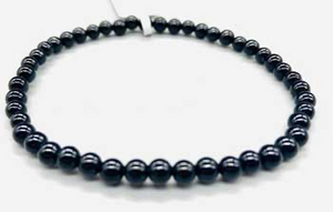 Black Obsidian 4mm Stretch Bracelet