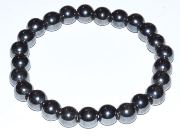 Hematite 8mm Stretch Bracelet