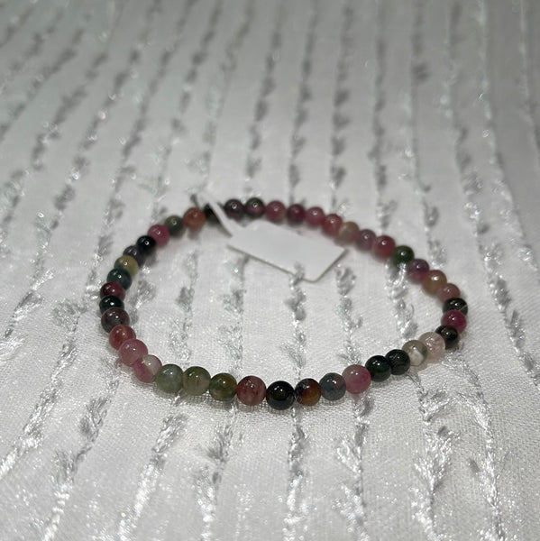 Mixed Tourmaline Bracelet Pink