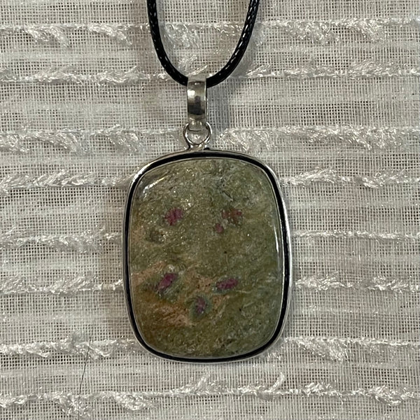 Ruby in Fuschite Pendants #401