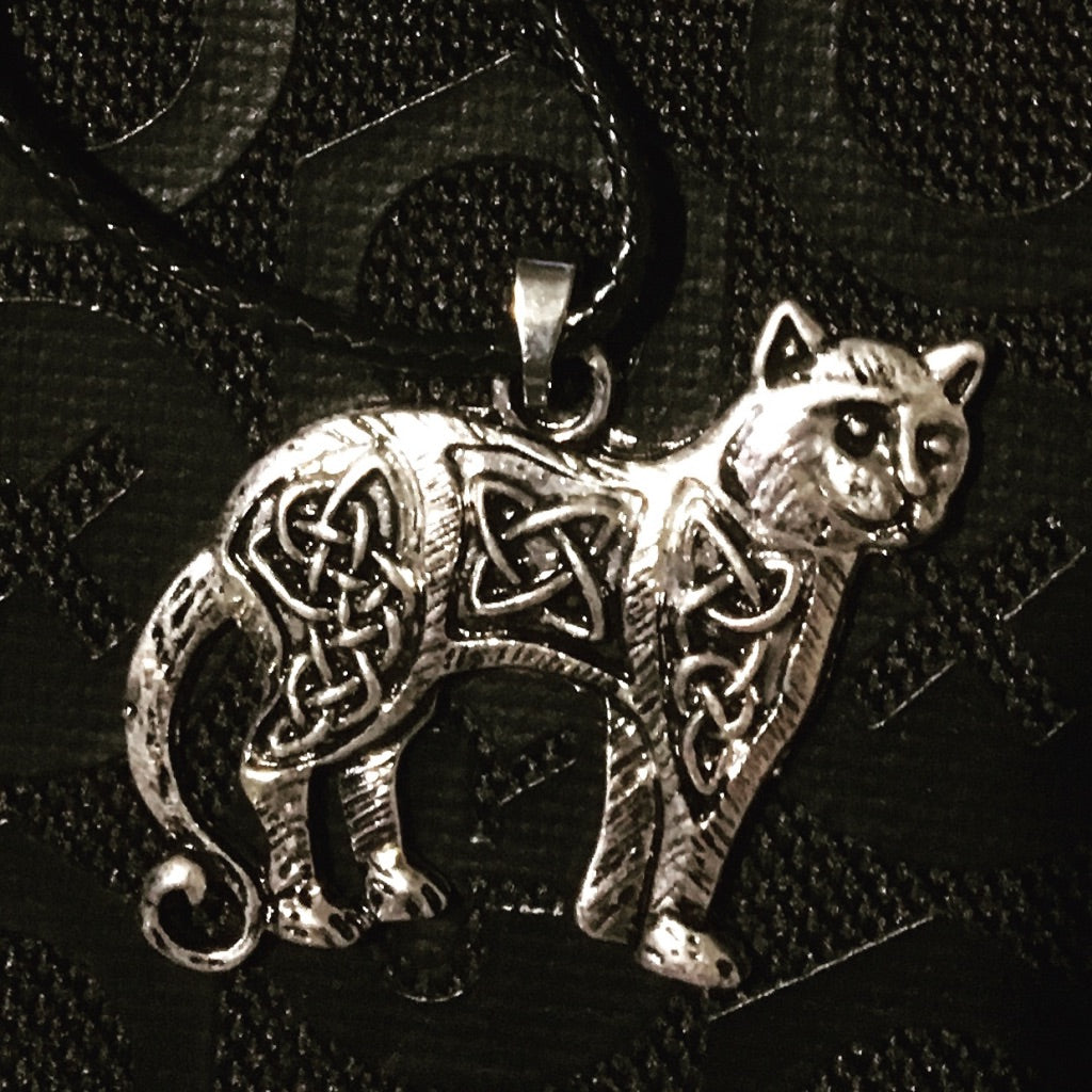 Celtic Cat Pendant