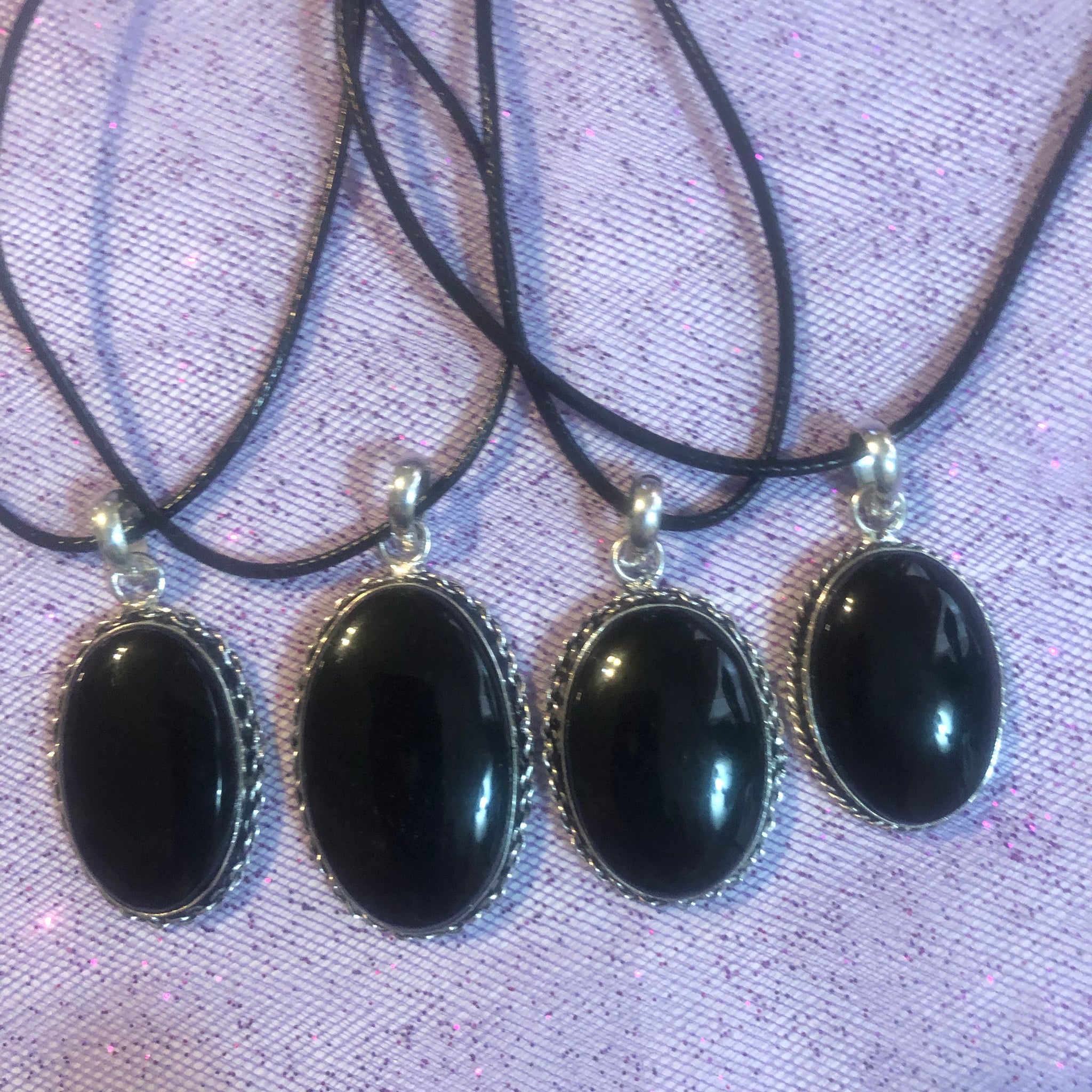 Black Onyx Pendants