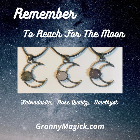 Reach For The Moon Pendant