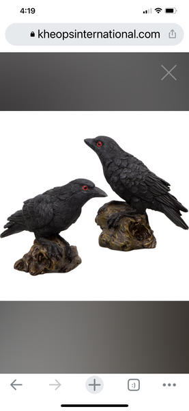 Raven Figurine