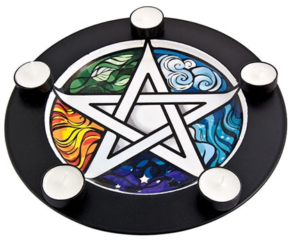 Elements Altar Plate Candleholder