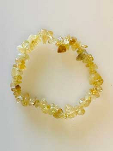 Citrine Chip Bracelet