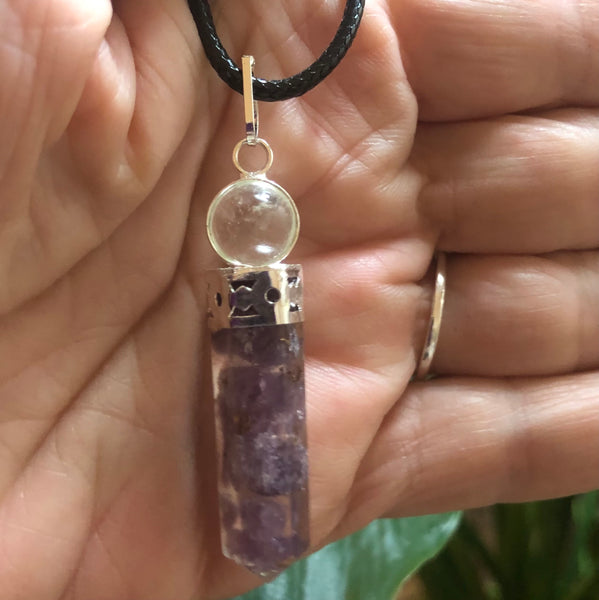 Orgonite Lepidolite Pendant