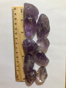 Polished Amethyst Stones