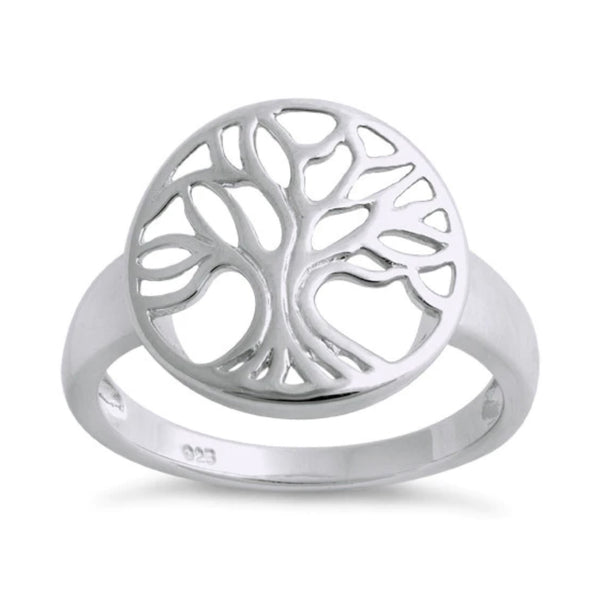 Ring Tree of Life Sterling Silver