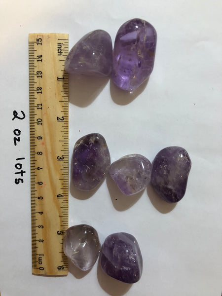 Polished Amethyst Stones